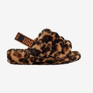 UGG Fluff Yeah Cheetah Slippers
